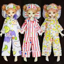 Bộ 6 món đồ ngủ cho búp bê BJD 30cm, quần áo mặc nhà cho búp bê, trang phục nhập vai cho búp bê Boneka, thích hợp làm quà tặng ngày lễ, sinh nhật, tựu trường, tốt nghiệp. - Nhiều màu - Xem 8