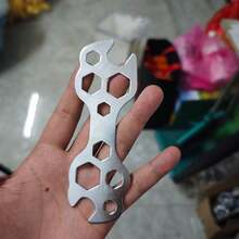 10件套多功能花形扳手，六角扳手，自行车维修工具，便携式迷你玩具维修工具 - A款 - 查看 11