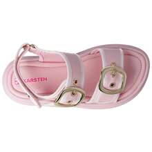 Karsten Adjustable Casual Sandals For Girls - Pink - View 6
