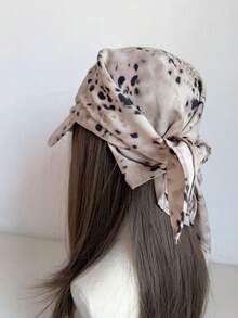 1pc Men's Printed Bandana Baseball Cap, Fashionable Headwrap Hat, Leopard Polka Dot Plaid Headscarf Cap, Suitable For Daily Street & Holiday Wear - Multicolor - View 16