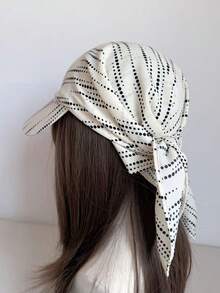 1pc Men's Printed Bandana Baseball Cap, Fashionable Headwrap Hat, Leopard Polka Dot Plaid Headscarf Cap, Suitable For Daily Street & Holiday Wear - Multicolor - View 13