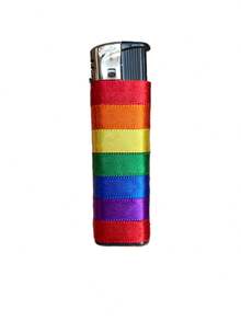 encendedor recargable decorado bandera arcoiris pride moda nueva lgbtq para regalo accesorio personal de cocina esoterico - Multicolor - Ver 2