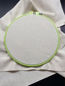 1 miếng/bộ, Vải thêu chấm bi màu be 14CT, vải thêu cotton, có khóa viền, kích thước 50*70cm, vật tư may vá thích hợp cho việc tự làm thêu đục lỗ. - Vải thêu in sẵn - Xem 6