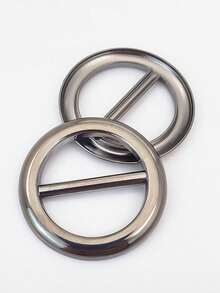 3pcs Multifunctional Metal Scarf & Accessory Clips - Elegant & Fashionable Accessories Suitable For Scarves, T-Shirts, And Belts, Fits Any Occasion - 彩色 - 查看 5