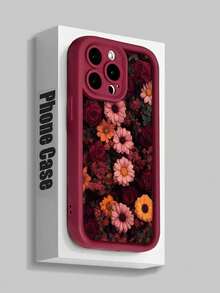 Ốp lưng điện thoại chống sốc họa tiết hoa, tương thích với iPhone 14, 14 Pro, 14 Pro Max, 13, 13 Pro, 13 Pro Max, 11, 11 Pro Max, 12, 12 Pro, 12 Pro Max, XR, XS, 15, 15 Pro, 15 Pro Max, 16, 16 Pro, 16 Pro Max, 17, 17 Pro, 17 Air, 17 Pro Max, ốp bảo vệ điện thoại cao cấp chống rơi vỡ. - Nhiều màu - Xem 2