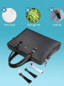 1/3/6/12个装电动牙刷头保护套，便携式牙刷头收纳盒，兼容IO牙刷头，旅行牙刷收纳盒，透气防尘牙刷套，牙刷盒，适合居家日常、户外旅行、商务出行、露营、返校季、夏季旅行等场合，浴室用品，家居用品，个人护理收纳，旅行必备 - 彩色 - 查看 6