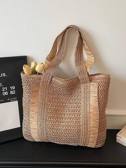 New Minimalist Chic Versatile Large Capacity Comfortable Casual Shoulder Bag, Suitable For Various Occasions