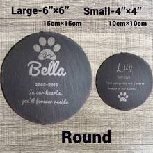 1pc Personalized Pet Memorial Stone - Multicolor - View 5