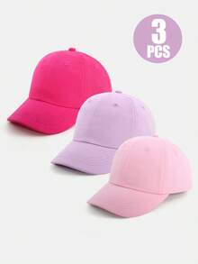 1pc/2pcs/3pcs Baby Boy Baseball Cap, Suitable For 6-24 Months Infants - Solid Color Toddler Sun Hat, Lightweight & Comfortable, Suitable For Baby Boys Playing, Available In Multiple Neutral Colors - Baseball Cap - View 57