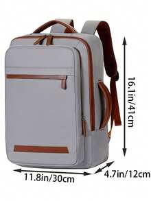 Travel Backpack - Suitable For Airplane Travel, Women's And Men's High-End Double-Shoulder Bag, Lightweight Women's Luggage Bag With High Appearance Standards, Computer Bag - Multicolor - View 3