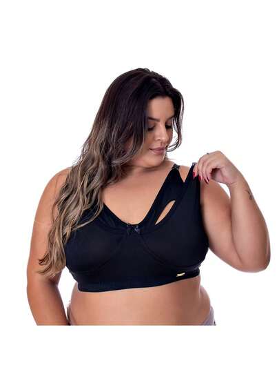 Sutiã de Amamentação Básico Plus Size Giovanna Confortável