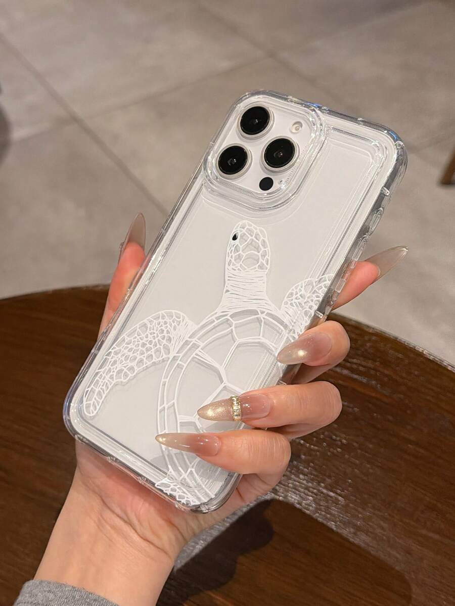 1个极简主义夏季线条艺术海龟手机壳,适合作为节日礼物,兼容三星Galaxy S25、S24、S23/A15,苹果XS/XS Max/XR/11/12/13/14/14 Plus/15/15 Plus/16/16 Plus/7/8 Plus/17/17 Pro及其他型号 - 彩色 - 查看 1