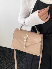 A Simple And Fashionable 2026 New Model With A Retro Style, Featuring A Sophisticated And Classic Look, A Ladies' High-End Crossbody Bag. - Khaki - View 8