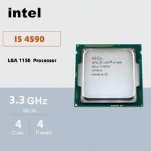 Procesador de escritorio Intel Core I5 4590 de 4 núcleos a 3.3GHz y 84W, con socket LGA 1150 - Ver 1
