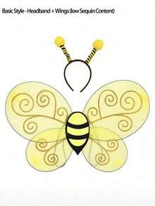 A Set Of Bee Props, Spring And Summer Animal Role-Playing Props, Spring Outing And Picnic Bee Props, Stage Performance Props, And Photo Props. - Multicolor - View 7