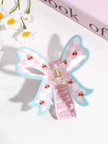 1pc Cute Butterfly Hair Claw Clip, Hollow Hair Claw, Basic French Ponytail Clip, Girly Style Hair Accessory - Multicolor - View 8