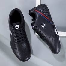 Men's Business Casual Shoes, Men's Training Sports Shoes, Men's Soft Sole Casual Shoes, Men's Walking Shoes, Men's Golf Shoes, Men's Flat Shoes - Black - View 9