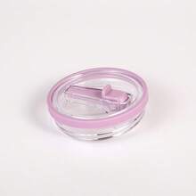 1pc 40oz Insulated Tumbler Lid, Leak-Proof Straw Lid, AS Plastic Car Cup Lid, 2-In-1 Lid - Multicolor - View 11