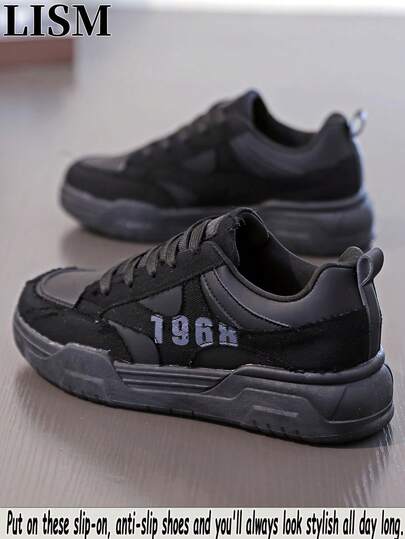  LISM Minimalist White Sneakers Unisex 1968 Distressed Frayed Edge White Shoes | Thick Sole Heighten Leg Appearance, Non-Slip Soft Bottom Comfortable, Versatile Casual Sneakers, Retro Must-Have For Daily Commute And Sports