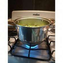 6pcs Premium Reusable Gas Range Stovetop Burner Protector Pad Liner Cover - Extra Thick 0.15mm For Cleaning Kitchen Tools - Black - View 7