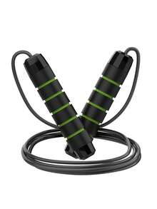 Dây nhảy điều chỉnh được với tay cầm bọc xốp và trục bi, bền bỉ, thích hợp cho tập luyện tại nhà, giảm cân, phù hợp cho người mới bắt đầu. - Nhiều màu - Xem 8