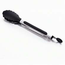 Multi-Functional Silicone Kitchen Tools | Salad Tongs, BBQ Clip & Oil Brush For Cooking - A - View 3
