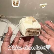 1 pièce Gâteau à la framboise/Gâteau au chocolat blanc de thé au lait Squishies, rebond lent, Squishies en silicone, texture crémeuse, convient aux filles et aux adolescentes comme jouet anti-stress, cadeau - Cadeau parfait - Cadeau d'anniversaire - Cadeau de fête - Cadeau de Noël - Cadeau de Pâques - Multicolore - Voir 11