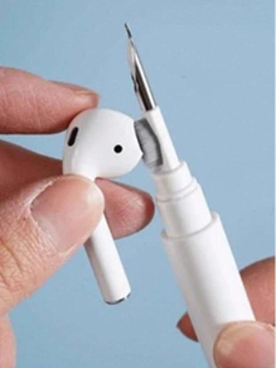 3-In-1 Wireless Earphone Cleaning Kit - Compatible With AirPods And Pro (White), Kitchen, Bathroom, Home Essentials - Cleaning Brush - View 1