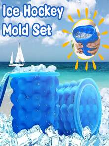 1 个大号冰桶，兼具冰模功能，带盖（二合一），节省空间；另附冰块模具和托盘；可制作冰棒模具，一次可制作 40 个冰球；适用于各种冷冻食品、饮料和鸡尾酒盛装工具。 - 查看 8