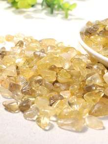 100g/3.52oz Natural Crystal Stones, Assorted Materials Pebbles, Mineral Stones, Aquarium Decor, DIY Crafts (7-9mm) - Multicolor - View 4