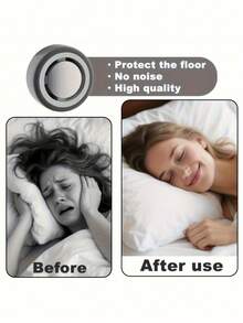 Heavy Duty Quiet Sliding Door Wheel Set, Includes 4 Rollers And 8 Screws, Metal Structure With Directional Wheels, Suitable For Bed Frame Storage Cabinet, Storage Box, Sliding Track, Sliding Door Hardware - Multicolor - View 4