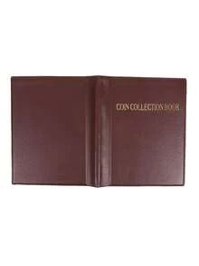 240 piezas Álbum de colección de monedas, Carpeta de colección de monedas de 10 páginas, Álbum de almacenamiento y organización de monedas conmemorativas - Multicolor - Ver 15
