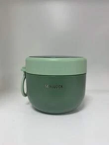 1個燕麥早餐杯/優格杯/沙拉杯/便當盒，密封燕麥容器，可攜式早餐容器，可重複使用，適用於水果、布丁、優格、沙拉、穀物、牛奶、湯品等，居家廚房用品 - 彩色 - 查看 15