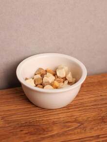 陶瓷宠物食碗 - 爪印/鱼骨图案，猫狗通用。可爱图案（爪印、鱼骨）+多种颜色可选：适合猫狗；光滑陶瓷材质：易于清洁，呵护宠物。适用于干粮/湿粮。是宠物日常用餐的理想之选。超萌宠物食碗！ - 250ML - 查看 10