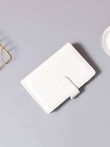 一套A6尺寸PU皮面精装笔记本（含45页内页） - 日记本 - 六孔装订 - 配有时尚的个人收纳书套，磁吸式封口设计 - 彩色 - 查看 8