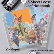 Cuaderno de hojas sueltas A5, planificador, cuaderno de espiral de alta calidad - Libro al azar - Ver 4
