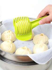1 cái/2 cái Dụng cụ cắt trái cây đa năng, tay cầm bằng nhựa, dùng để chia cà chua, khoai tây, chanh. - Nhiều màu - Xem 5