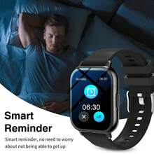 Smartwatch, 1.83-Inch Multifunctional Sports Smartwatch, Featuring Wireless Calling/Music, Message Notifications, Pedometer, Sedentary Reminders, And Multiple Watch Face Wallpapers. Suitable For Both Men And Women, Compatible With Android And IOS. Perfect As A New Year Gift. - View 7
