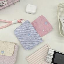 可爱星星CCD化妆包，化妆袋，卫生巾收纳袋，零钱包，旅行CD收纳袋 - 彩色 - 查看 7