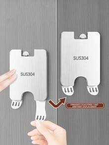 Adhesive Metal Hooks, Multi-Purpose Picture Hangers, Frameless Photo Album Hooks. Home & Living Supplies - Multicolor - View 7