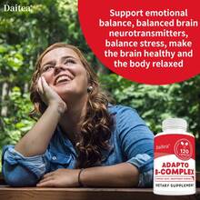 Adapto B-Complex Supplement - With Rhodiola Root Extract & Vitamin B1 - Supports Immune, Brain & Emotional Health -120 Capsules - 1 chai - Xem 6