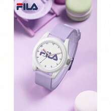 FILA 38-6595 马卡龙色硅胶石英表，39毫米大表盘，30米防水，学生情侣运动腕表 - 均碼 - 查看 3
