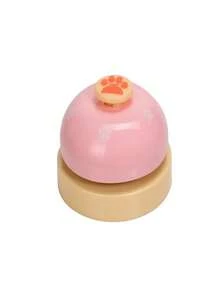 Pet Training Bell, Paw Print Doorbell, Teddy Puppy Feeding Bell, Dog Puzzle Toy Stepping Bell - Multicolor - View 7