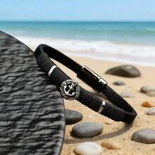 The Classic Element Anchor Weaving Bracelet, Retro And Simple Design, Is Men's Arm Jewelry. - Bracelet - View 6