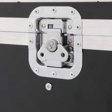 PA DJ Rack Case, 14U PA DJ Rack, PA DJ Rack With Wheels - Black - View 4