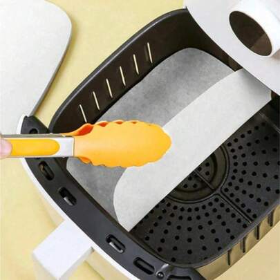 100pcs Pre-Cut Non-Stick Baking Paper, Suitable For Oven, Grill, Air Fryer, Steaming Bread, Cake, Cookies, Meat, Pizza, Etc. Non-Stick Oil-Proof Liner For Cake Mold, Air Fryer, Oven, Baking Tray, Steaming