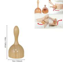 SilvaLex Wooden Massage Tool, Full Body Massager, Hand Massager, Leg Massager, Shoulder Massager, Shoulder & Neck Massage Tool, Face Massager, Back Massager, Waist Massager, Suitable For Home Use, Can Be Given As Holiday Gifts To Family, Friends, Classmates, And Parents - Beige - View 12