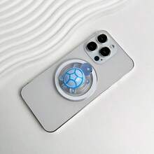 Cute Luminous Turtle Magnetic Phone Grip Holder Mini Resin Retractable Foldable Turtle Magnet Phone Stand.Pop Soket, - Multicolor - View 8