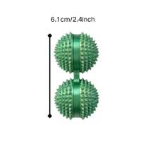 Hand Palm Massage Ball, With Spikes For Stimulation. Portable For Massaging The Palms Anytime, Anywhere. Exercise Your Fingers Creative Gifts - 小尺寸 - 1包裝 - 查看 8