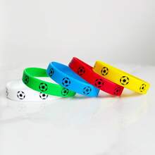 2026 World Cup Soccer Bracelet, Silicone Club Gift, Fan Souvenir - Multicolor - View 2